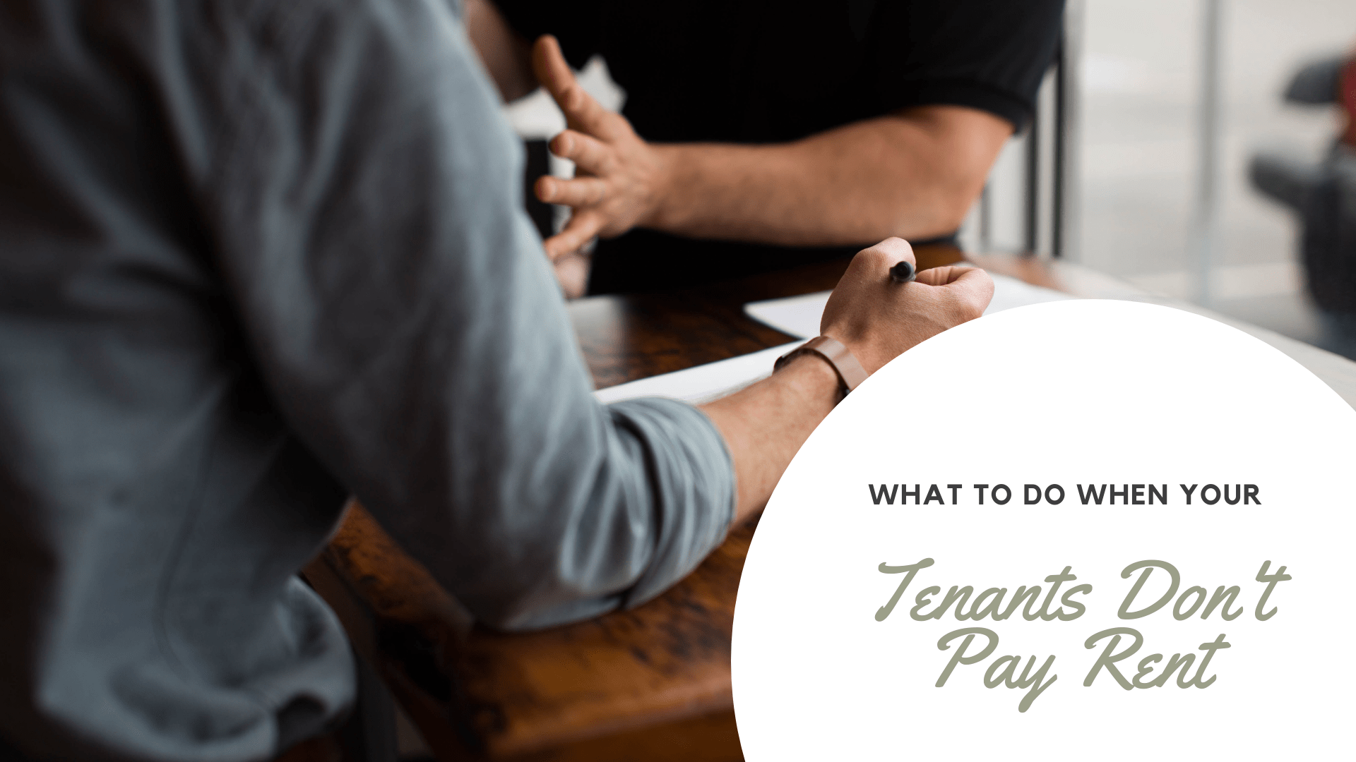 What to Do When Your Tenants Don't Pay Rent | Healdsburg Property Management Tips
